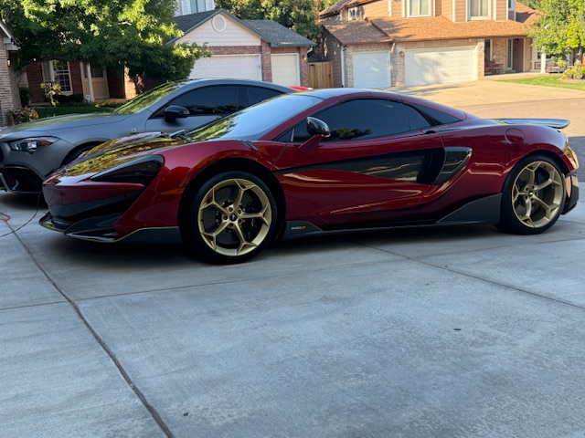 Signature Mobile Detail in Denver, Colorado detailing a Mclaren.