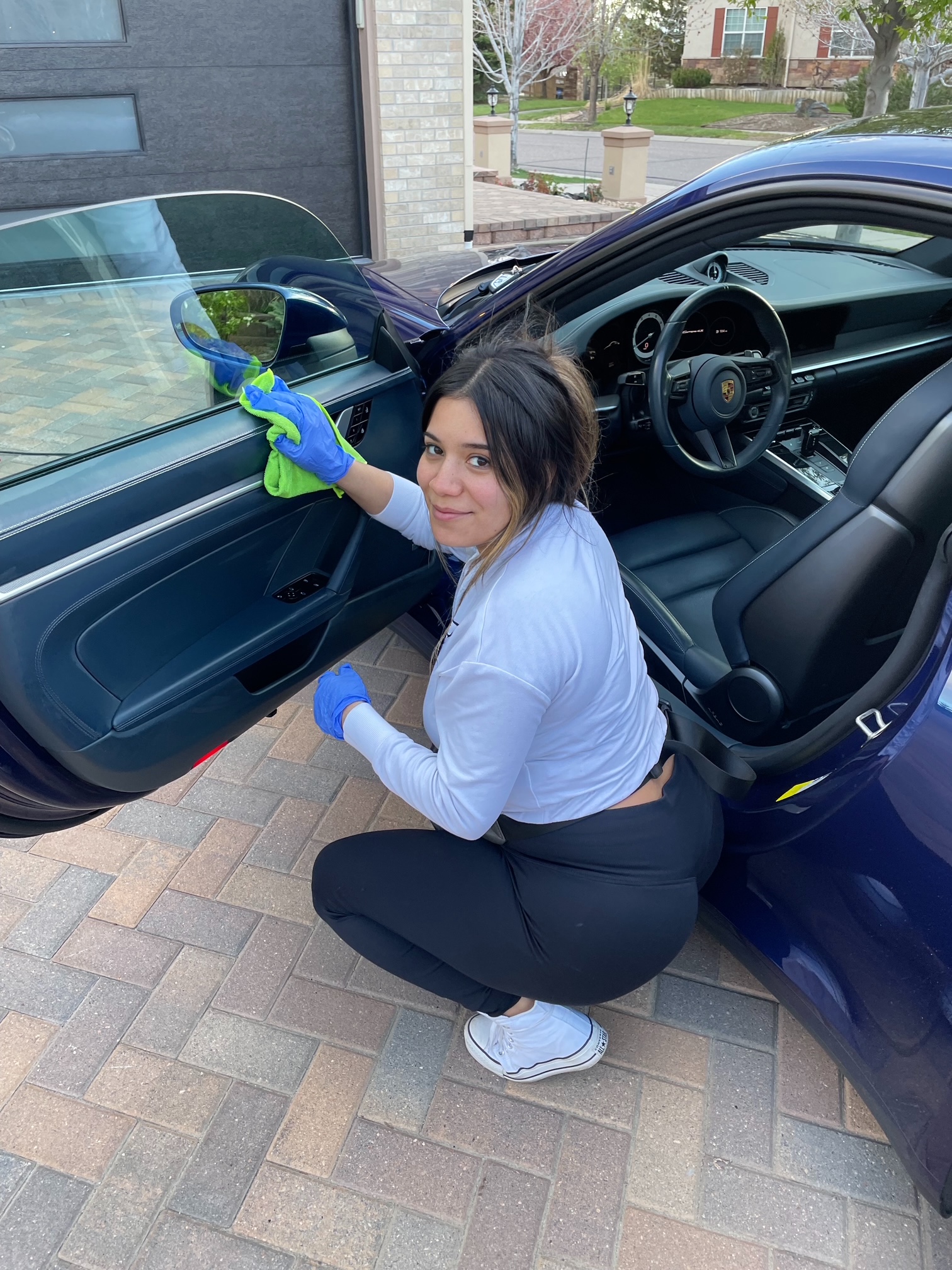 Signature Mobile Detail in Denver, Colorado detailing a Porsche