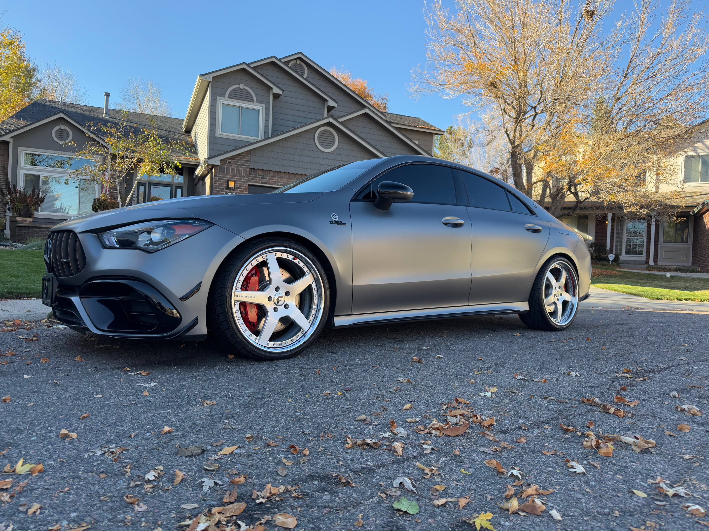 Signature Mobile Detail in Denver, Colorado detailing a Mercedes CLA AMG