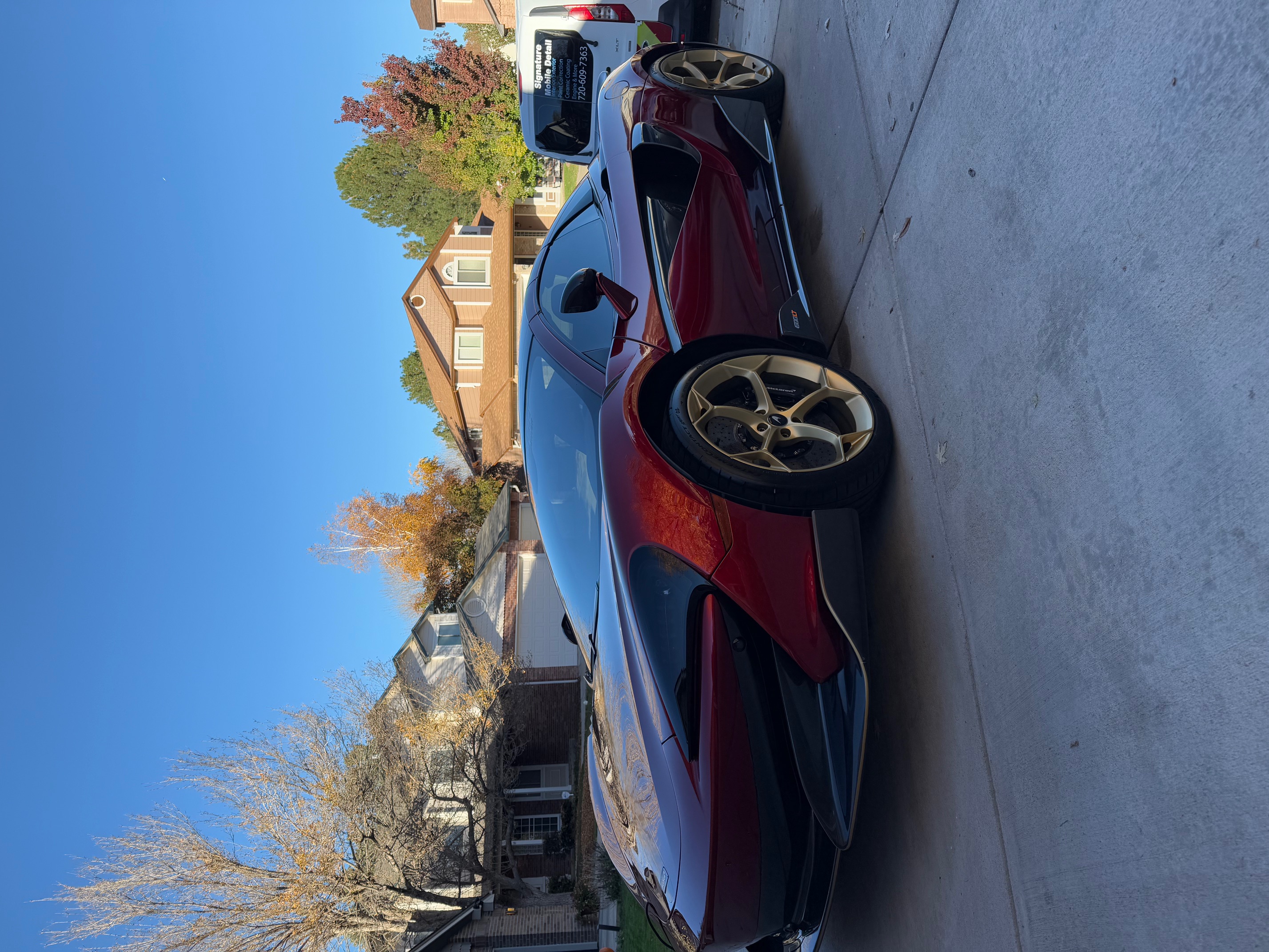 Signature Mobile Detail in Denver, Colorado detailing a Mclaren