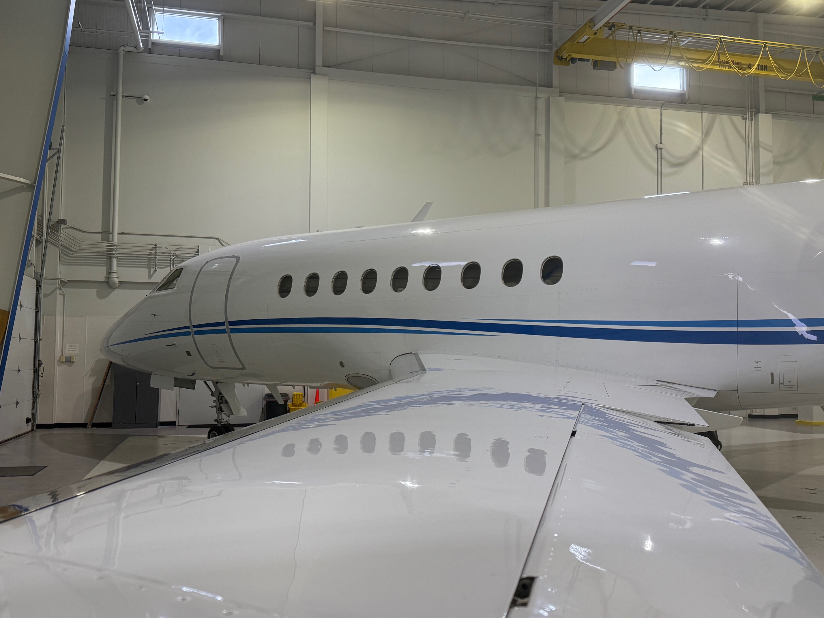 Signature Mobile Detail Denver, Colorado. Detailing near Denver. Signature Mobile Detail detailing a Falcon Private Jet